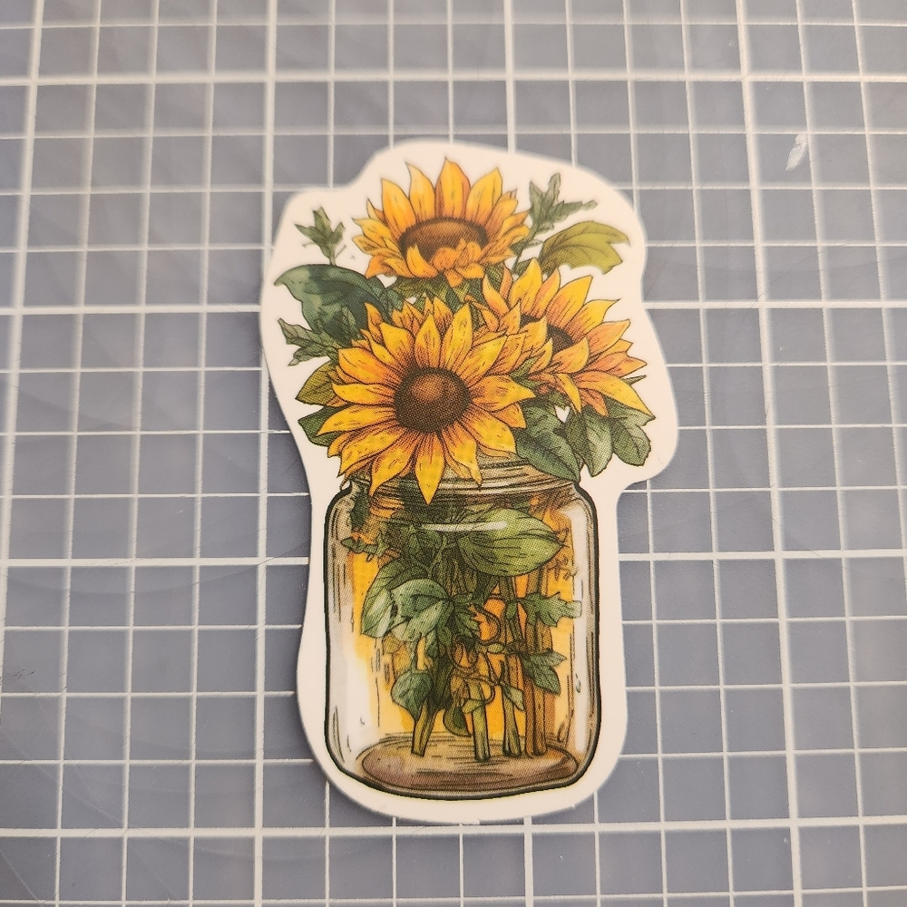 10/$10 Stickers Nature Sunflowers Flowers Spring